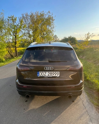 Audi Q5 cena 55000 przebieg: 215050, rok produkcji 2011 z Dzierżoniów małe 172